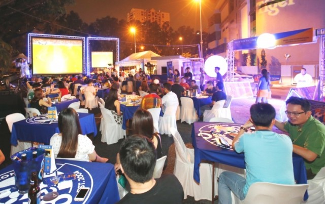 Tiger Beer launched tgeh Tiger FC viewing parties for season 2014/15 of the BPL, at a huge party at Souled Out Sri Hartamas. 